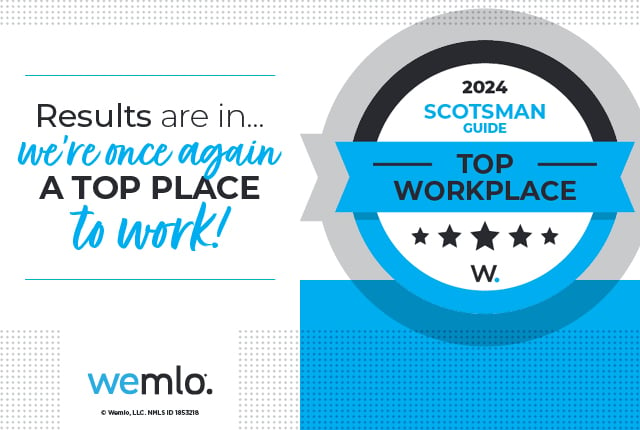 wemlo named a Scotsman Guide 2024 Top Workplace